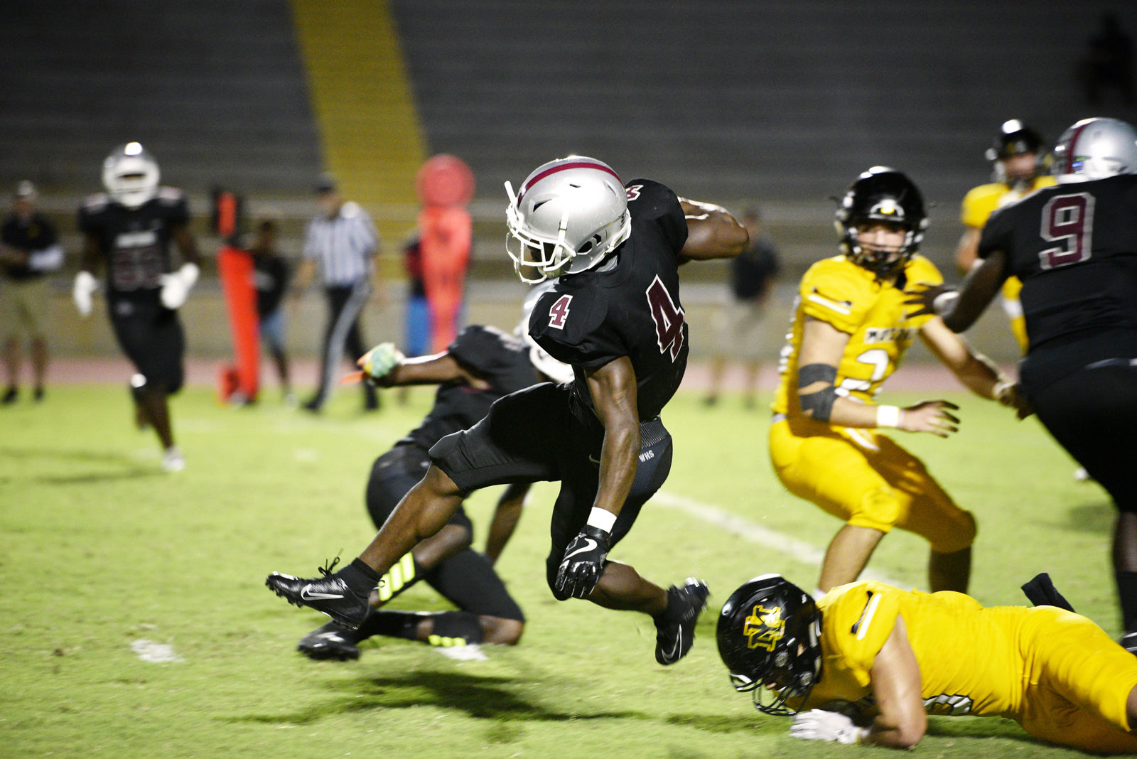 Panthers take on the Mustangs.